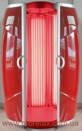 вертикальный солярий имеет электронный таймер с цифровой индикацией, счетчик часов работы, компьютерное управление вертикальный солярий Alfa