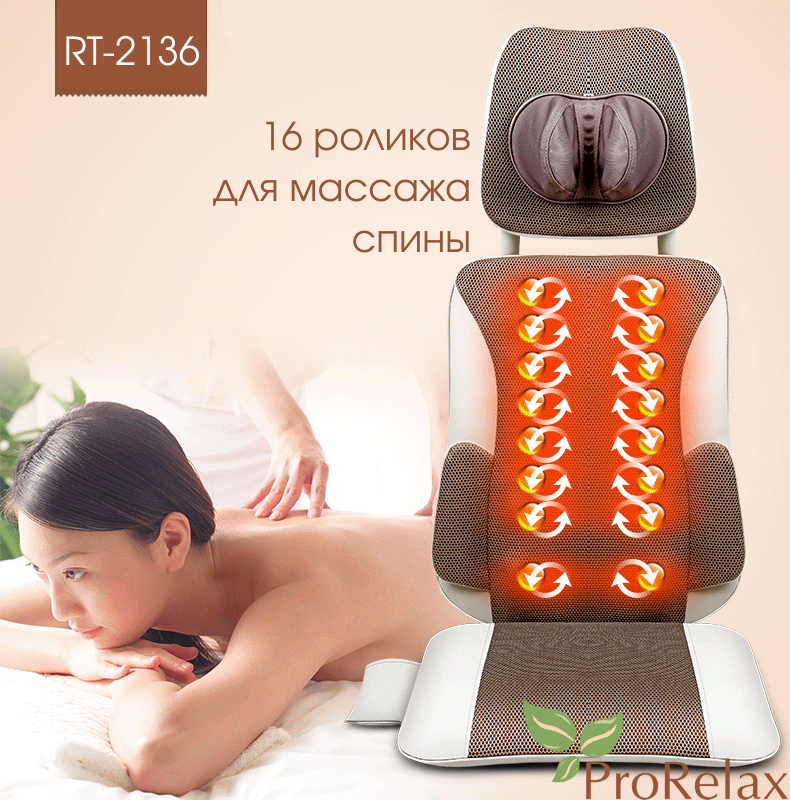 Накидка для массажа роликовая RT_2136