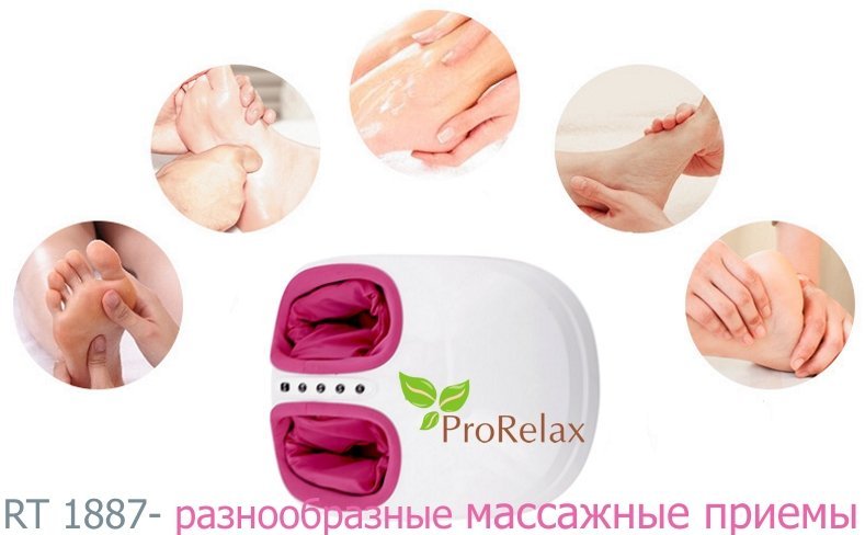 Массаж ступней, техника массажа стоп ног, марутака анион RT_1887