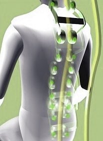 Массажное кресло Шелтер - ролики из экологически чистого силикона