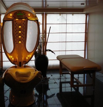 Спа-капсула для spa-салона оранжевая Спа-капсула для spa-салона