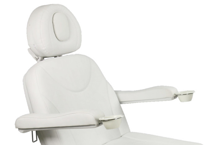 zd-848-3a Косметологическое педикюрное кресло PR_086 белое