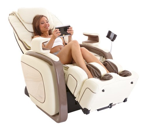 Использование массажного кресла
