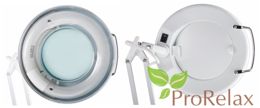 Лампа лупа на штативе с защитной крышкой для линзы для косметологии Лампа лупа на штативе с защитной крышкой для линзы