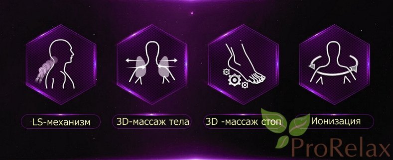 Массажное кресло Space II аксиом 2