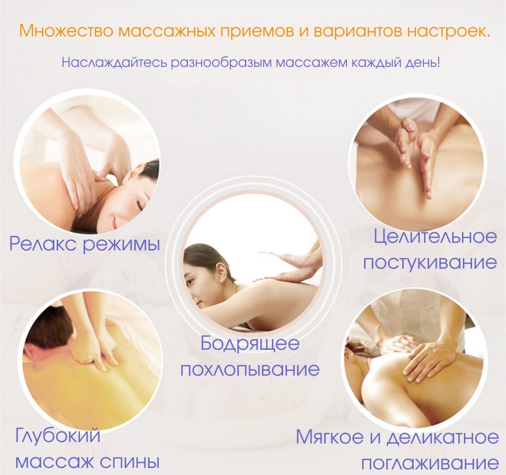 массажное кресло режимы массажа