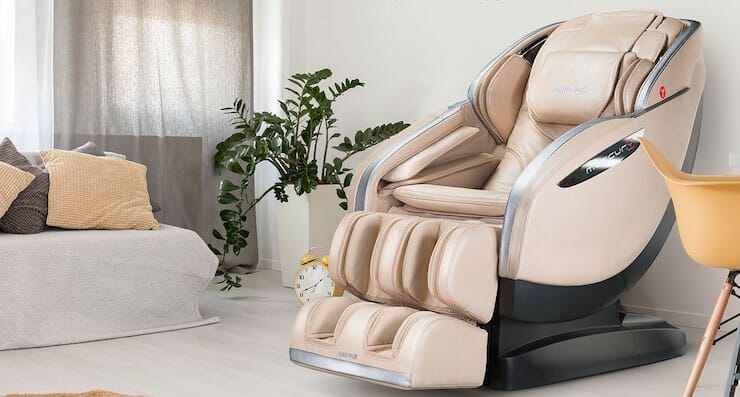 Массажное кресло Mercury от YAMAGUCHI в интерьере