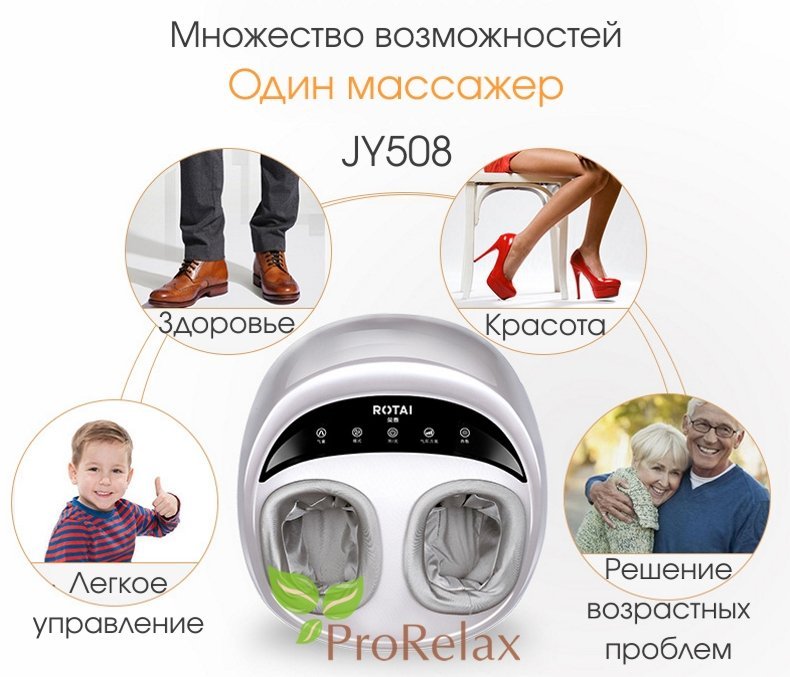 Массажер для стоп JY-508 описание
