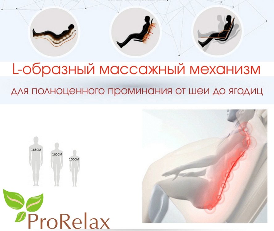 massagnoe kreslo RT-6710S harakteristiki