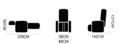 массажное кресло skyliner 2 размеры
