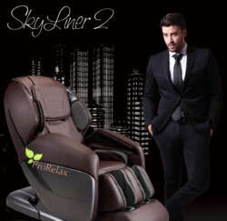 массажное кресло skyliner 2 в интерьере