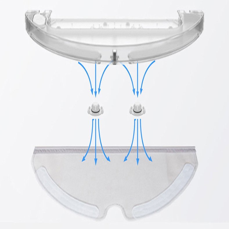 робот пылесос с влажной уборкой xiaomi подача воды