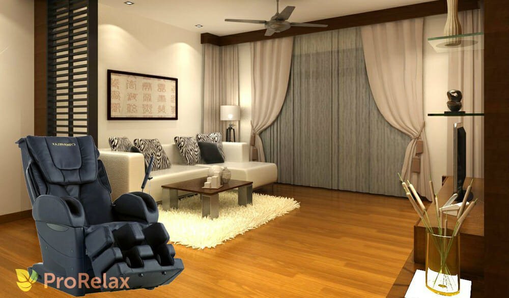 Массажное кресло FUJIIRYOKI EC-3800 в интерьере