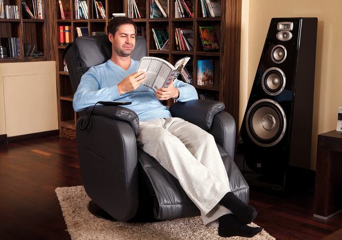 Массажное кресло MoodRelax от Касада серое