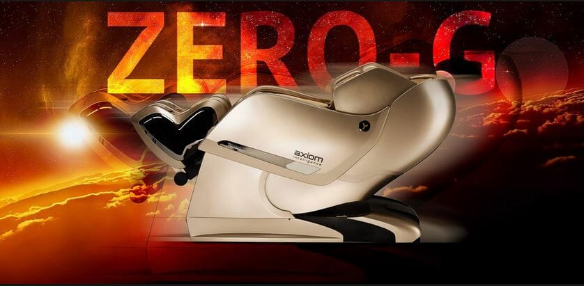 Массажное кресло Yamaguchi Axiom champagne нулевая гравитация