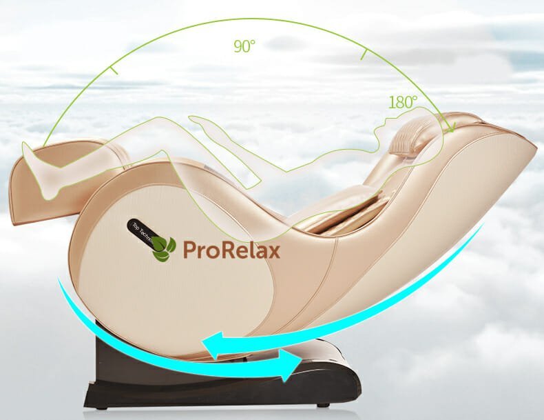 Кресло с массажем Лео Черное