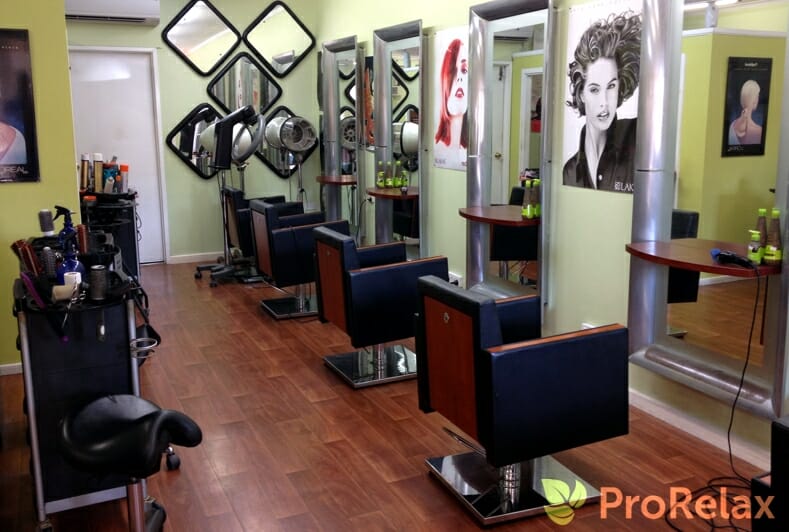 Парикмахерская тележка для салона черная 3011B