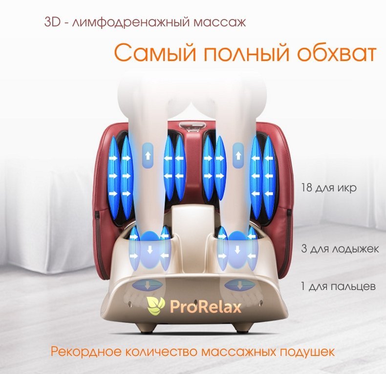 Массажер для икр и стоп LunoFit Women