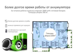 аккумулятор робот-пылесос liectroux b 6009