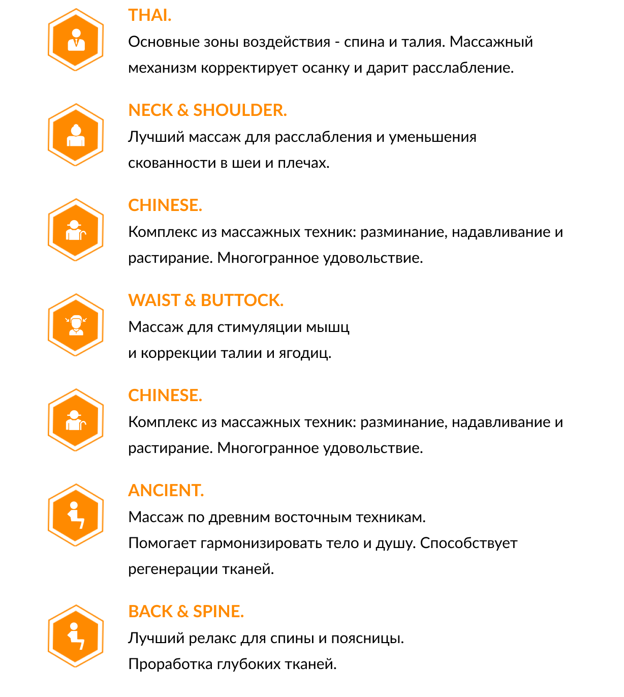 Массажное кресло Робостик Robostic массажные режимы