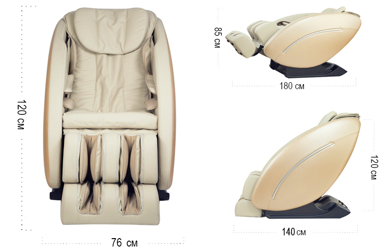 МАСАЖНЕ КРІСЛО PILOT Top Technology