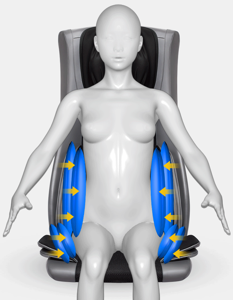 накидка з роликовим масажем oslin