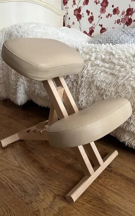 Колінний стілець PR_016 Бежевий Prorelax