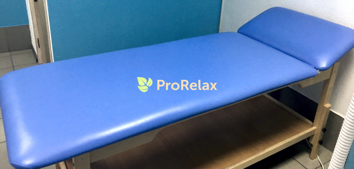 массажная кушетка 007 синий