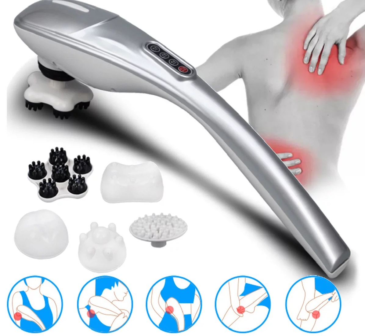 Набір насадок для масажера