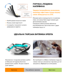Масажне крісло Робостік Robostic