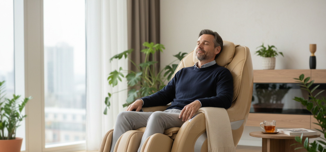  крісло з масажем міа